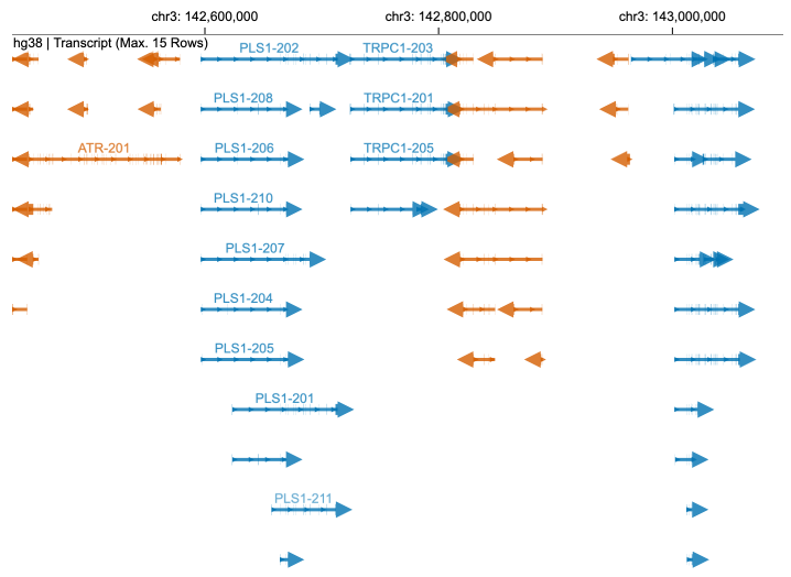 Transcript Annotations